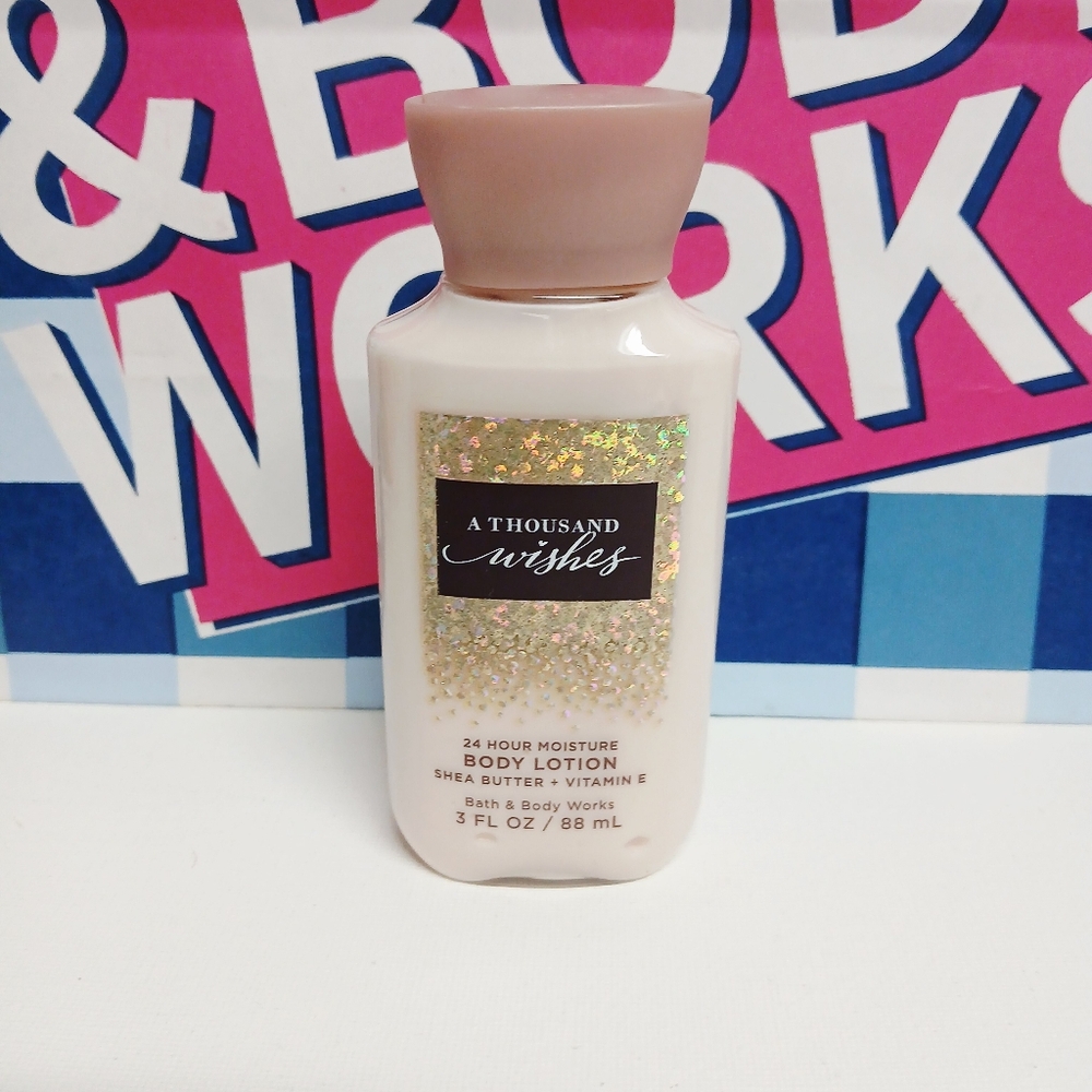 Bath and Body Works A Thousand Wishes Travel Size Body Lotion 3fl oz